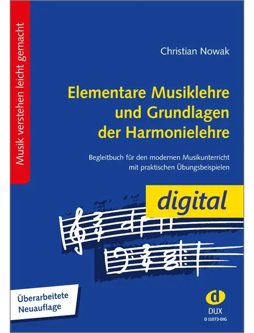 Elementare Musiklehre und Grundlagen der Harmonielehre - digitale Version
